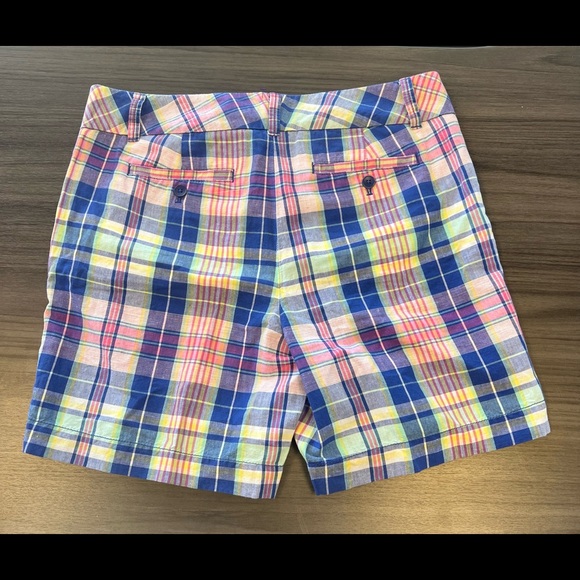 Talbots women's multicolor plaid shorts size 10 - NICE - Picture 5 of 10